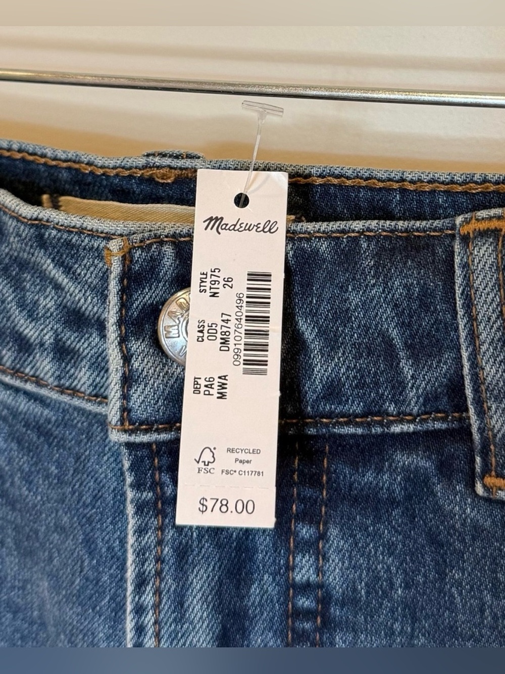 Madewell The Perfect Vintage Mid-Length Jean Short - Picture 5 of 11